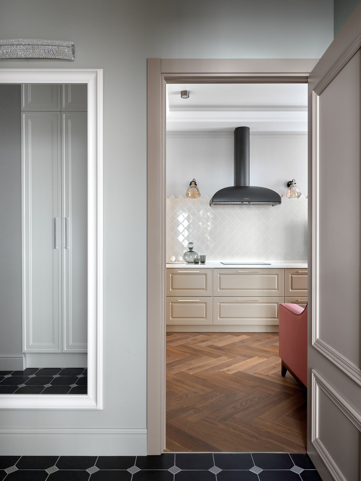 Квартира в Москве с ванной мечты. Дизайнер Виктория Байкова. Публикация ИВД.