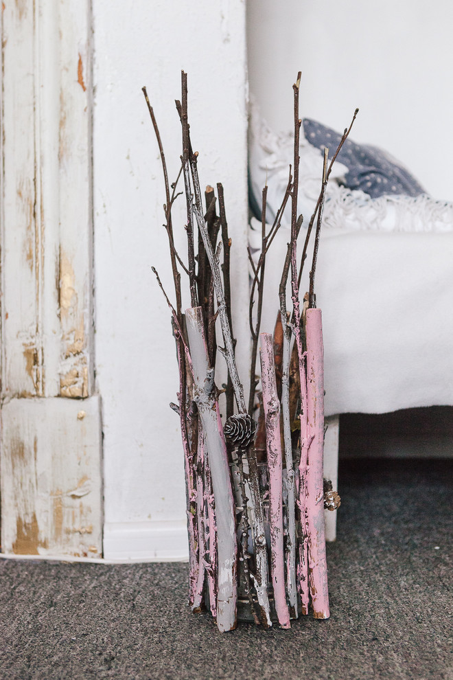 Своими руками: Светильник из веток