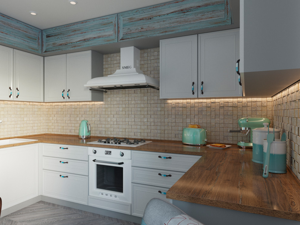 Дизайн кухни бохо