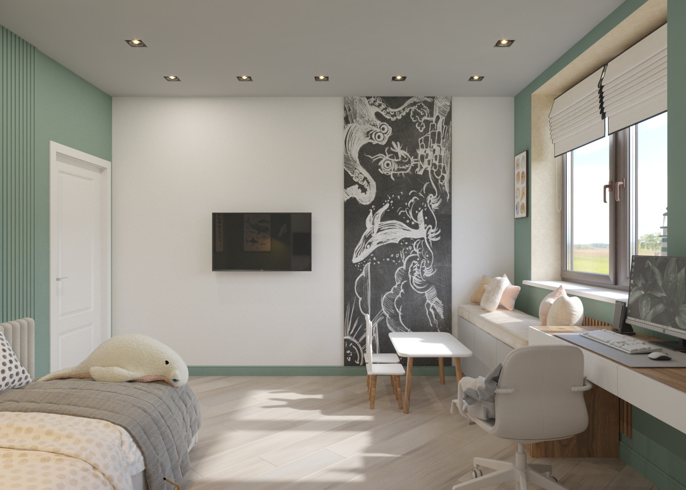 Дизайн Проект котеджа в Пихтулино