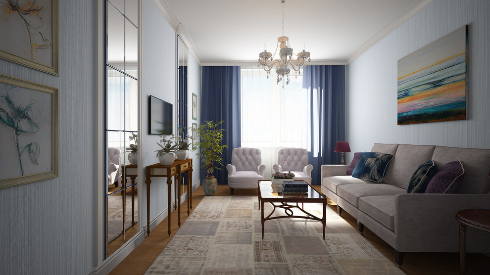 Дизайн проект двухкомнатной квартиры