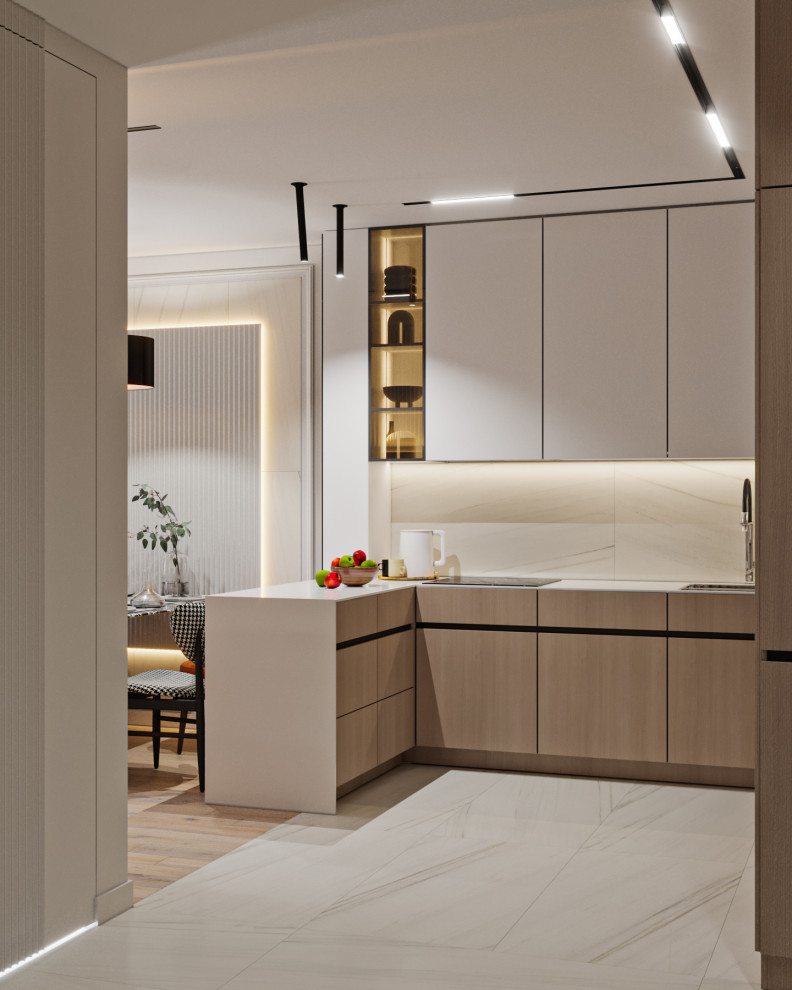 Теплый проект квартиры на севере