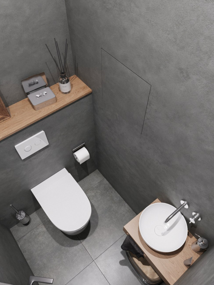 Уютный серый