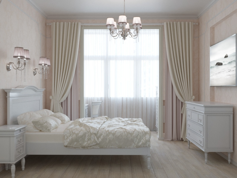 Проект квартиры  в Выхино в  стиле неоклассика