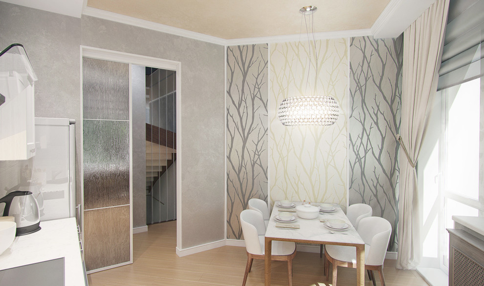 Нордический интерьер с элементами неоклассики