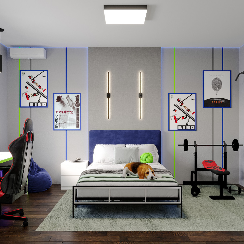 Обложка проекта: спальня подростка