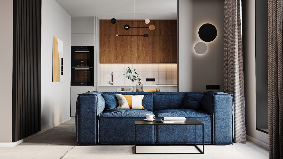 Дизайн проект 3-х комнатной квартиры в ЖК Пригород Лесное