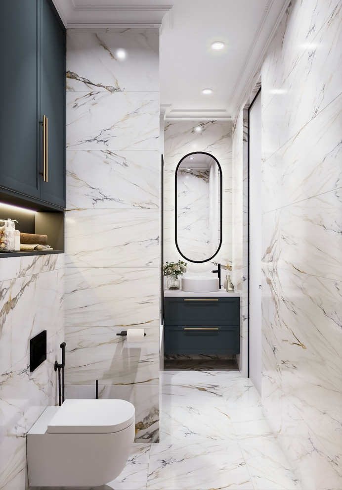 Обложка проекта: Светлая квартира в стиле неоклассика