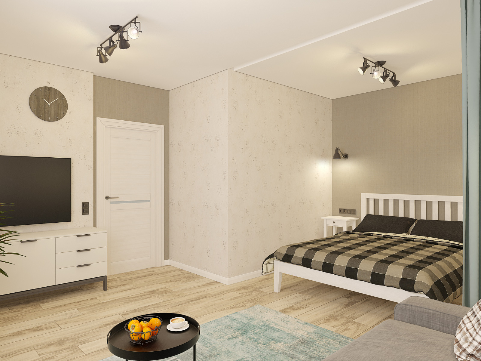 2-х комнатная квартира под аренду (в современном стиле)