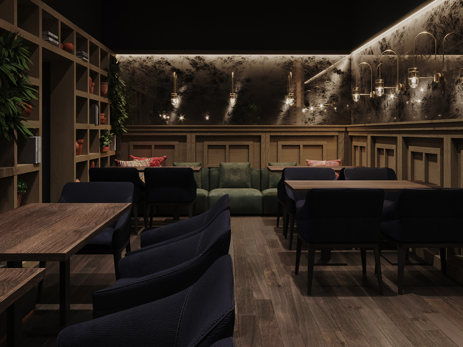 малый зал ресторана