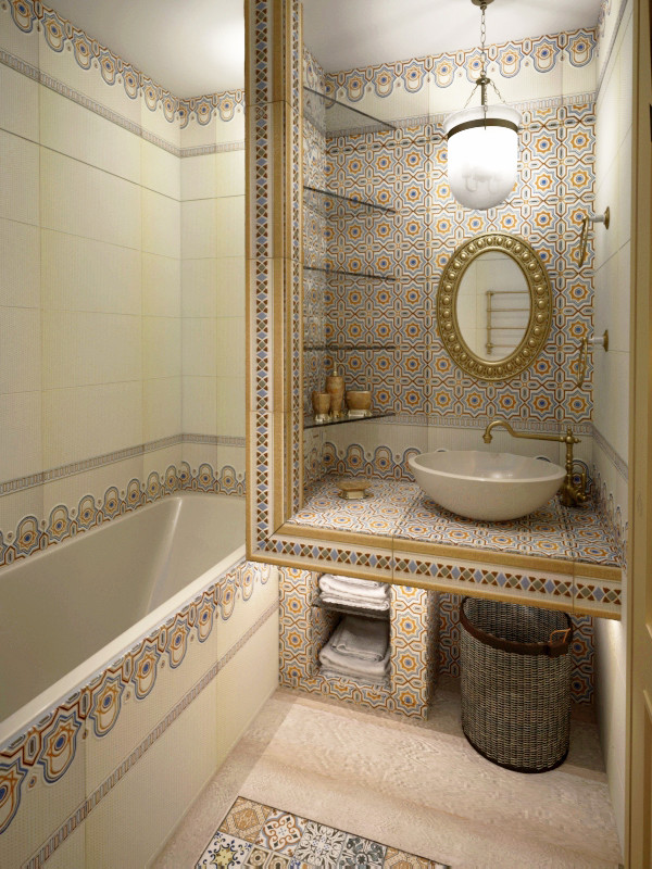 Обложка проекта: Ванная комната в Марокканском стиле