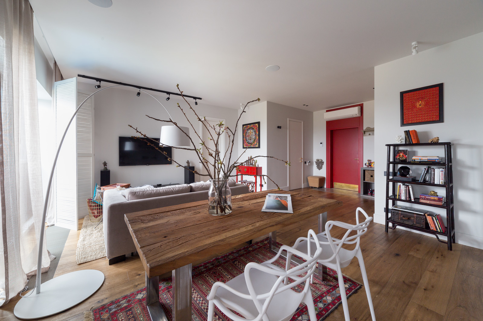 Квартира с этническими мотивами