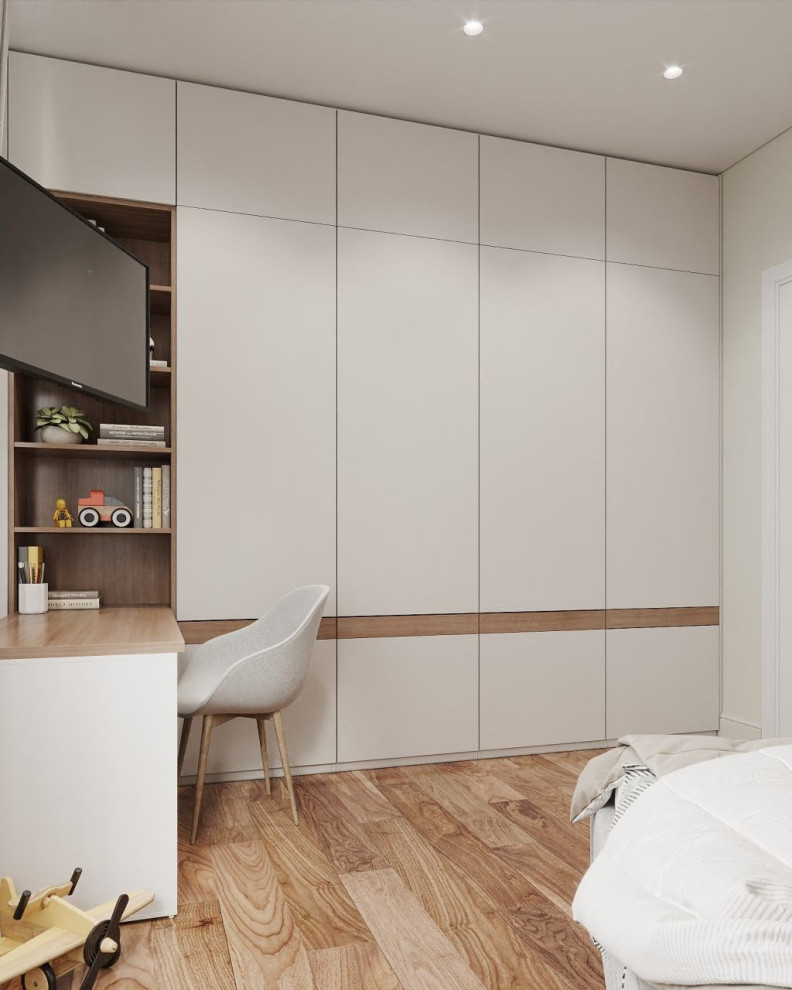 Раменки. Элегантный минимализм для молодой семьи