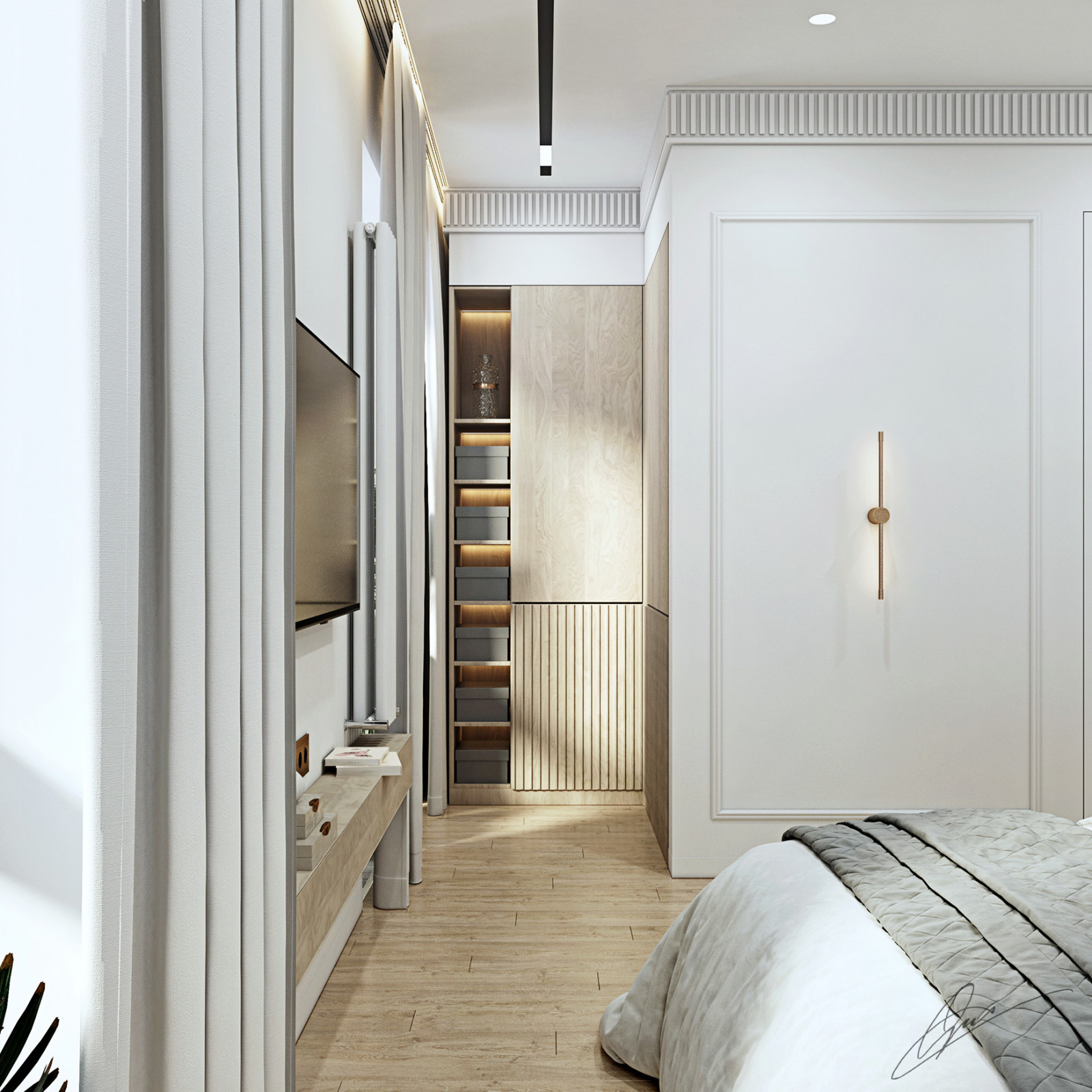 Трёхкомнатная квартира в ЖК "Discovery Park"