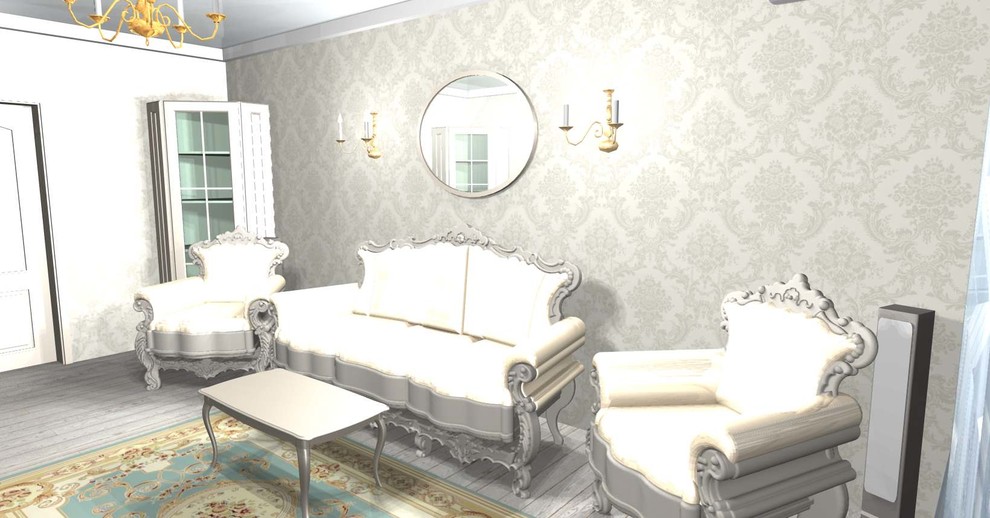 Варианты отделки гостиной