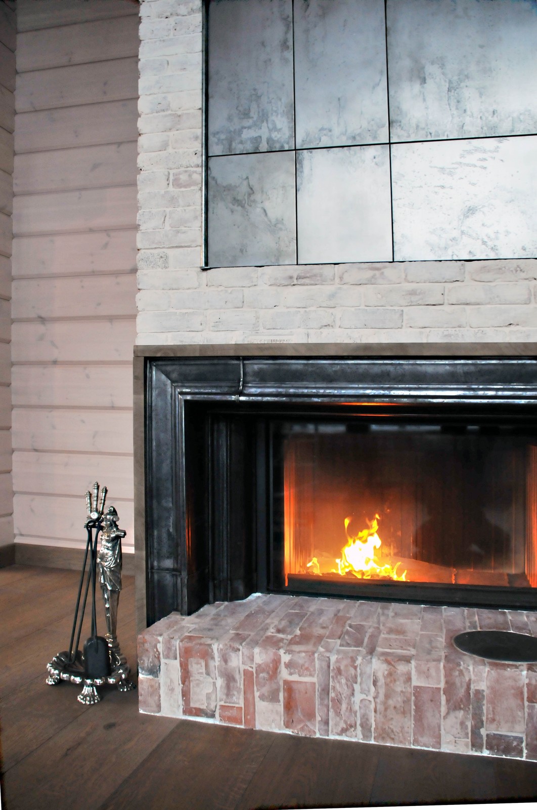 Камин в деревне Трусово