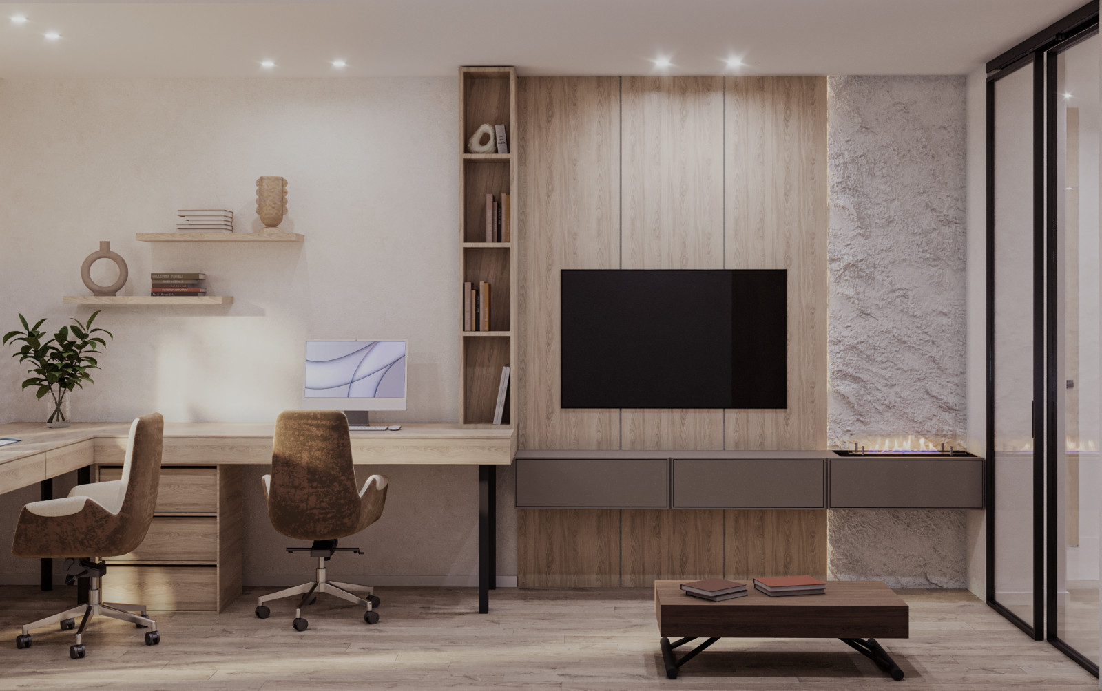 Дизайн-проект квартиры 49м² в ЖК Финский Залив