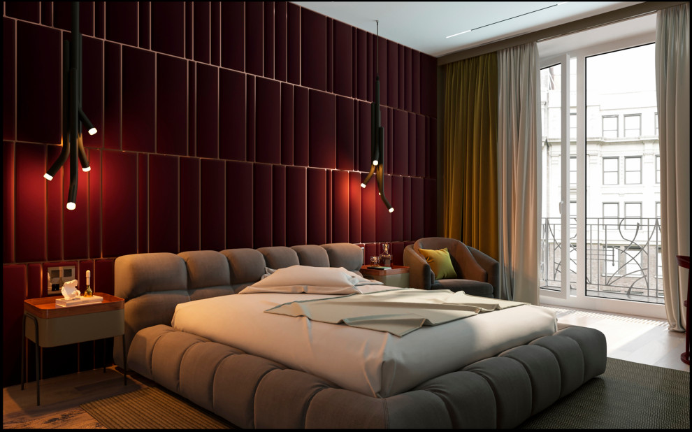 Дизайн спальни в ЖК Премиум квартал JAZZ