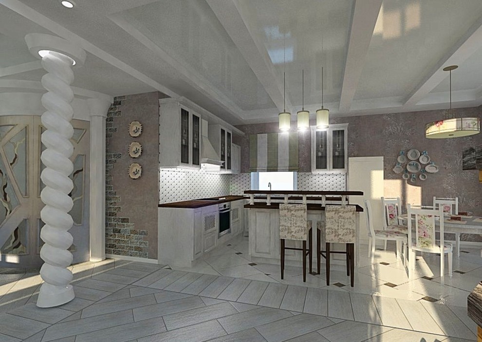 3D-визуализация загородного дома