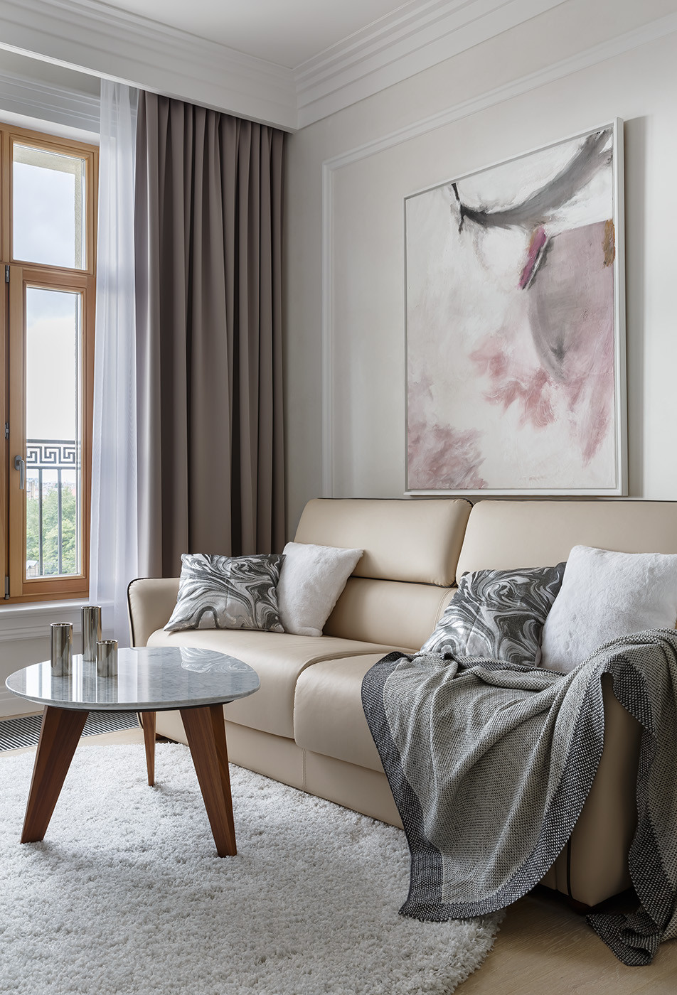 Houzz тур: Семейная квартира в стиле контемпорари