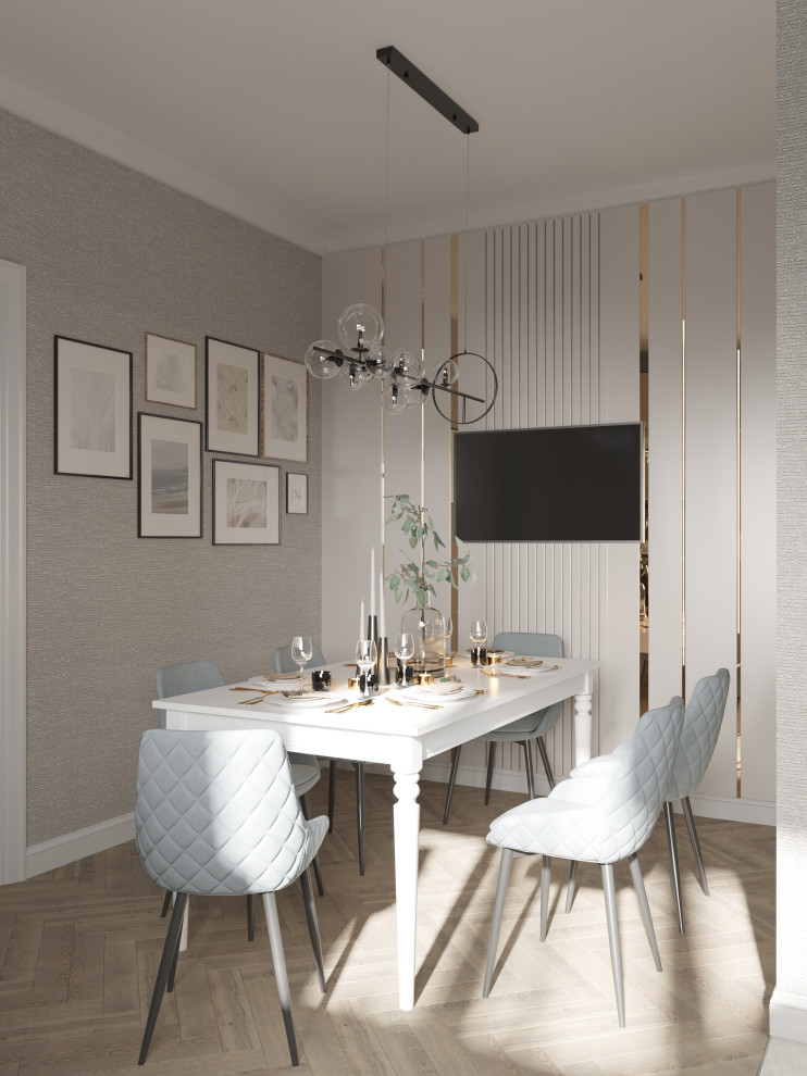 Проект кухни-гостиной 32 кв.м.