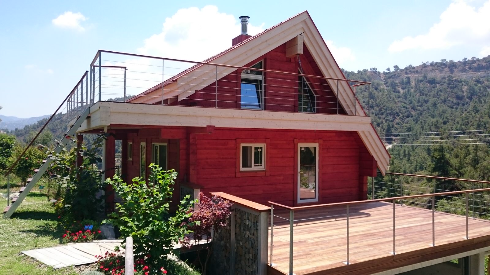 Обложка проекта: Жилой дом и баня в р. Кипр