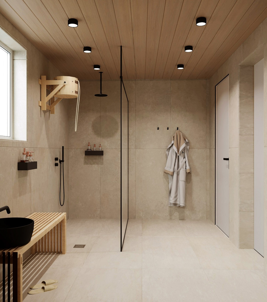 Баня в частном доме.