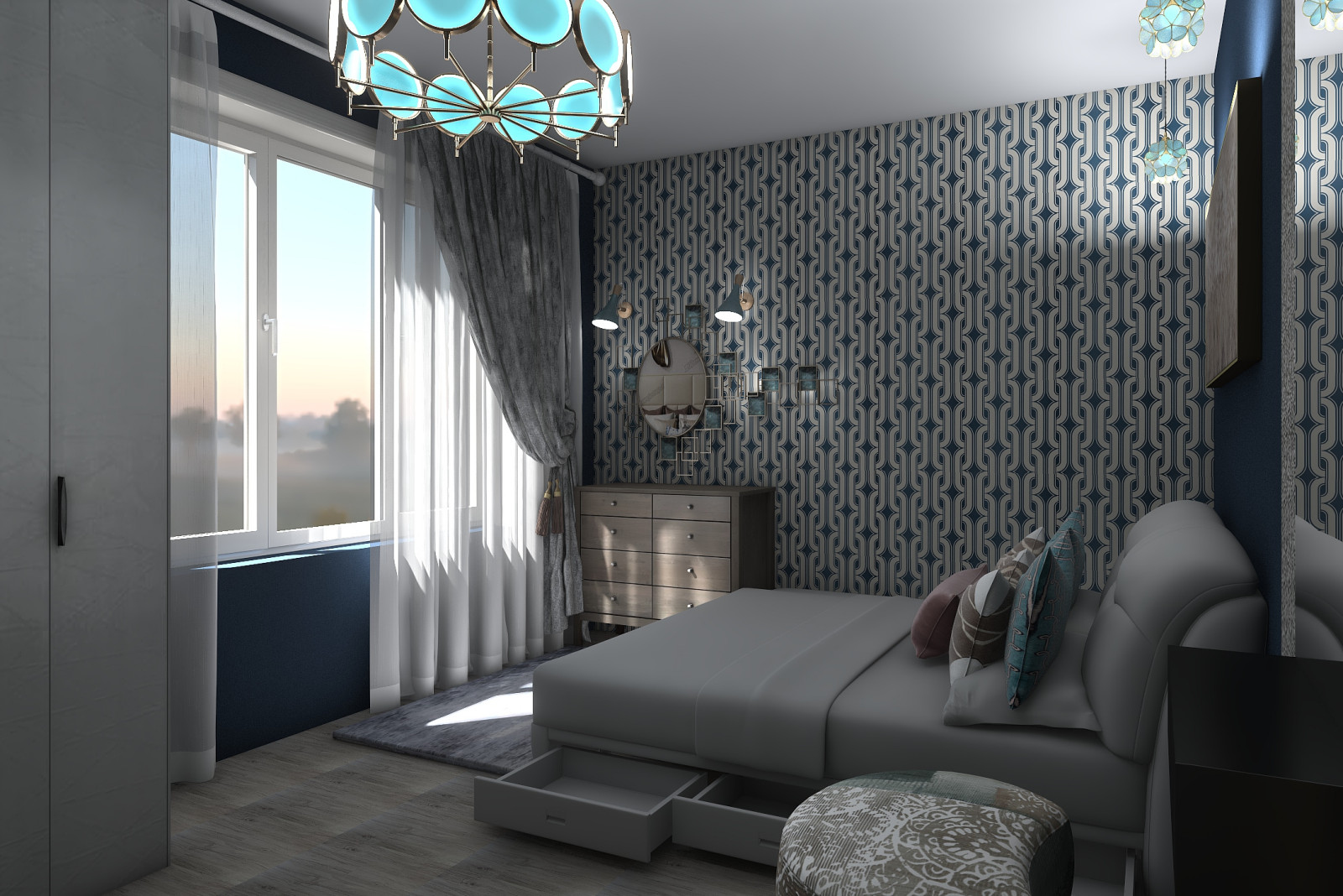 Эскизный проект планировки дома