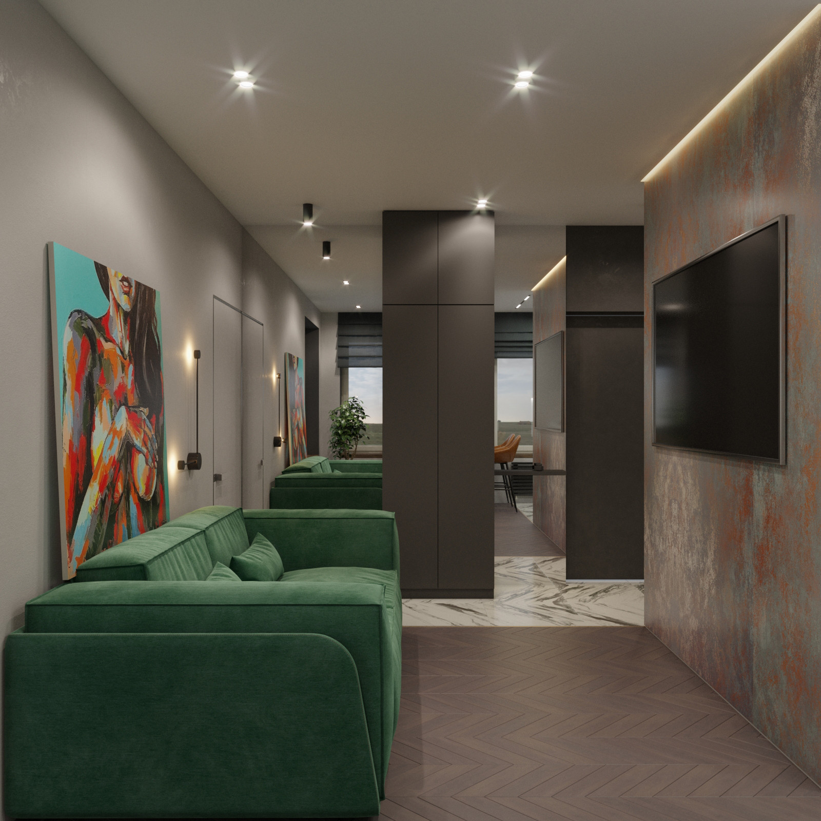 Кухня-гостиная