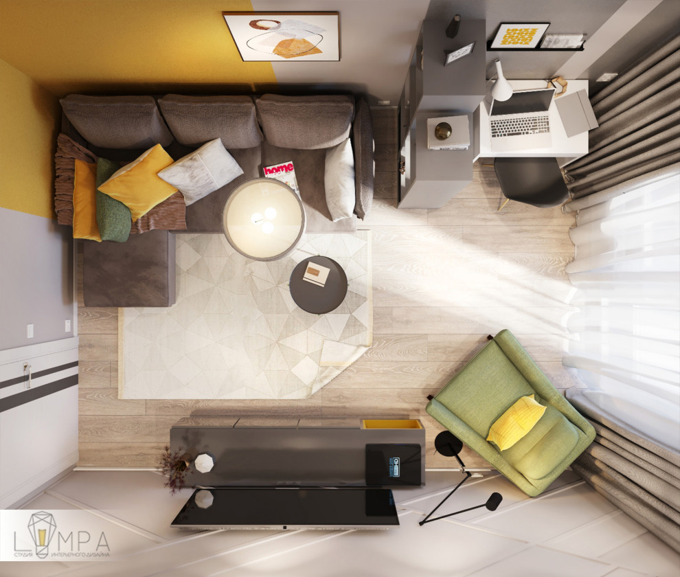 Двухкомнатная квартира 50м2