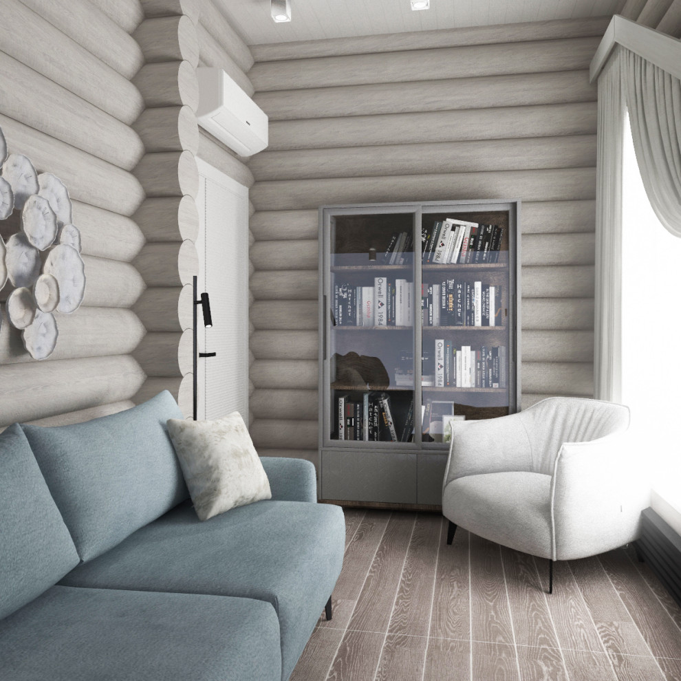 Проект загородного дома из сруба