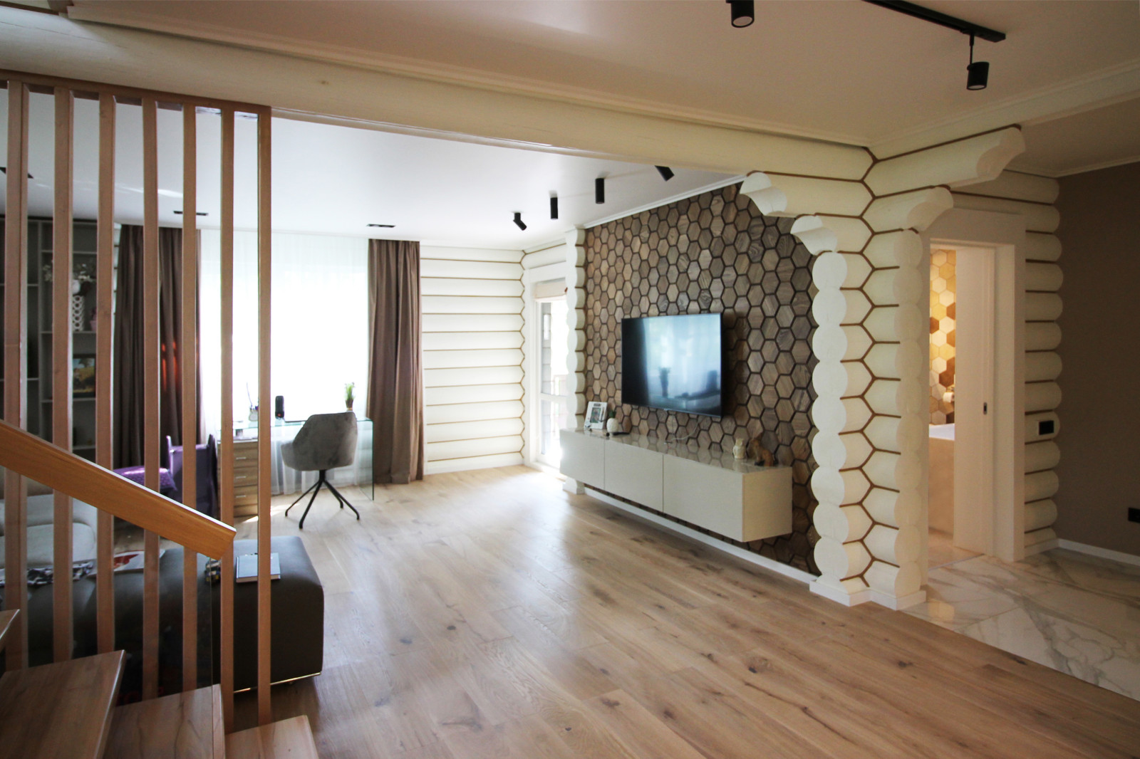 Срубовой коттедж №39 В Рощино Царство-Королевство