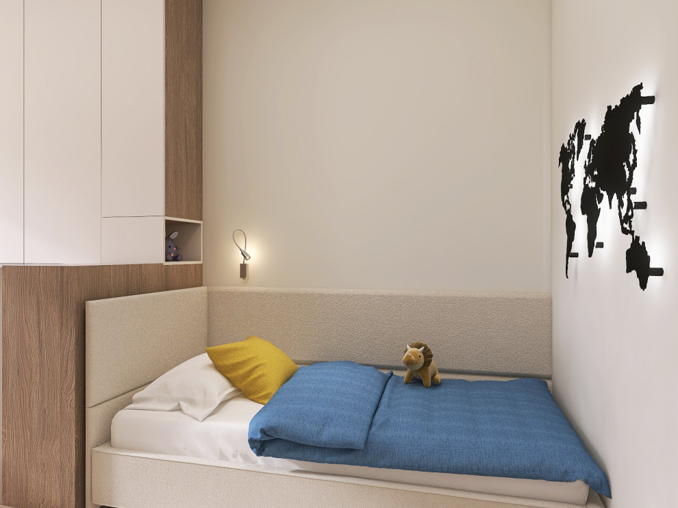 Трехкомнатная квартира в современном стиле ЖК Хвоя