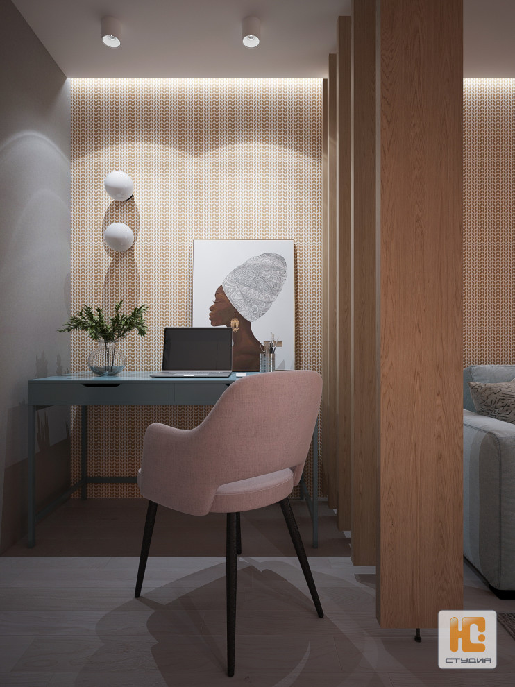 Дизайн-проект части квартиры (гостиная, спальня, балкон, детская)