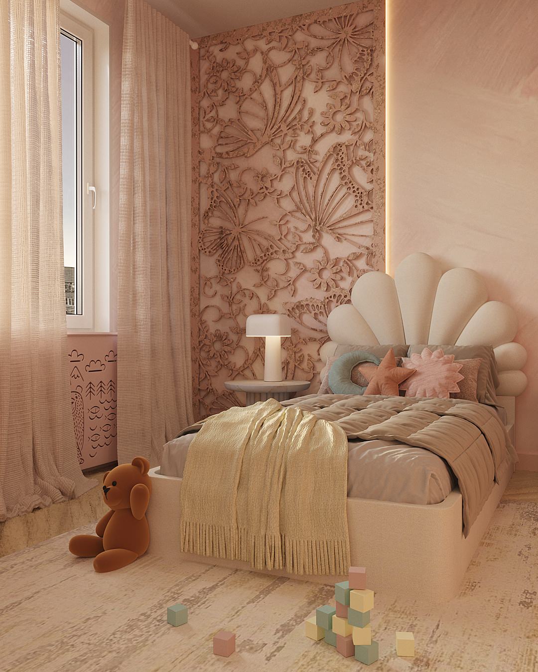 Детская комната для девочки