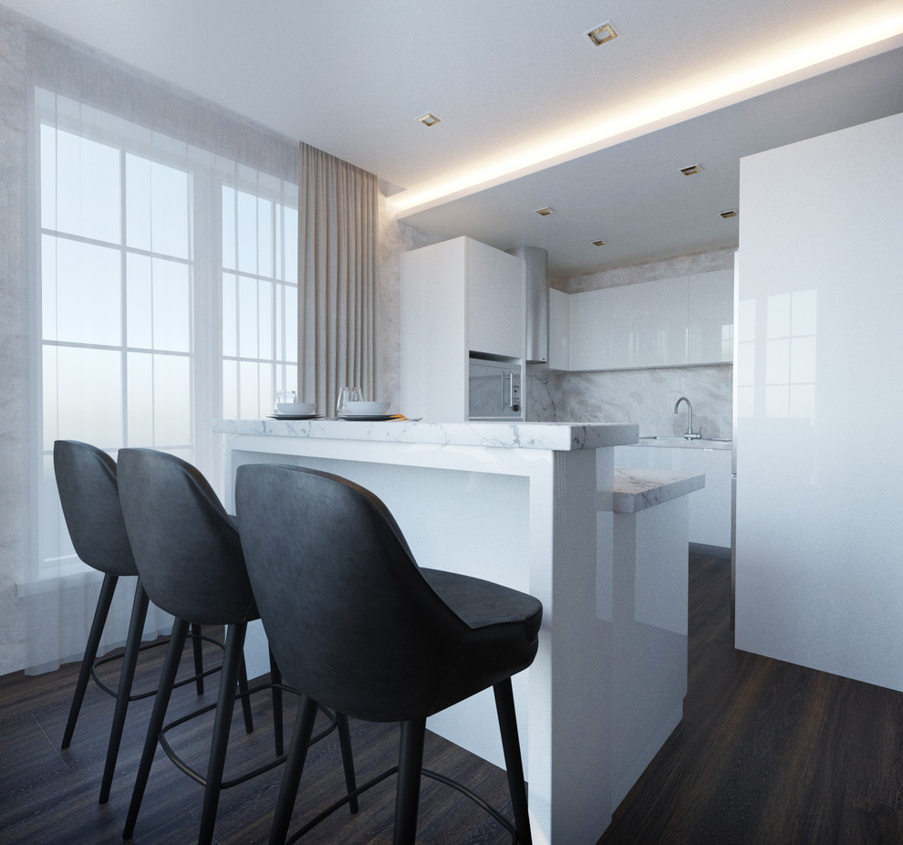 Коттедж в современном стиле с элементом американской классики