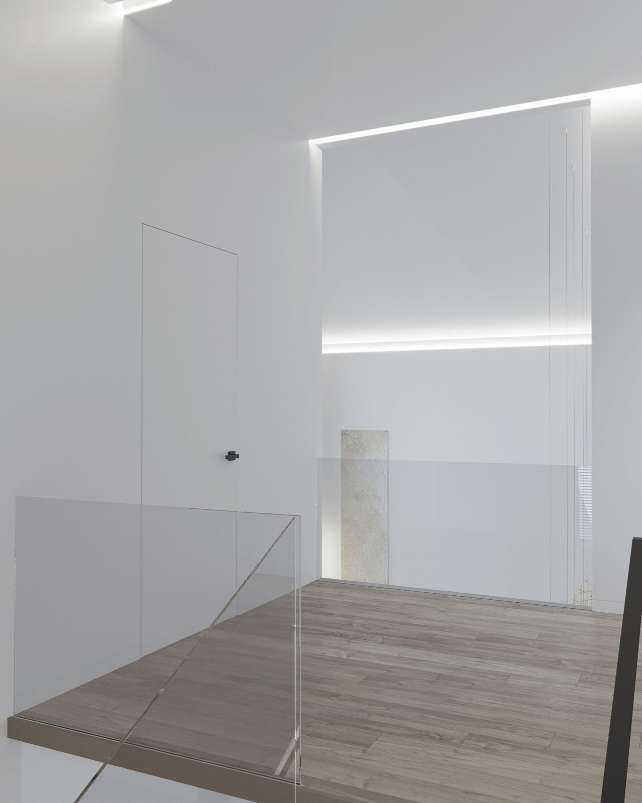 Y-house. Дизайн интерьера двухэтажного дома.