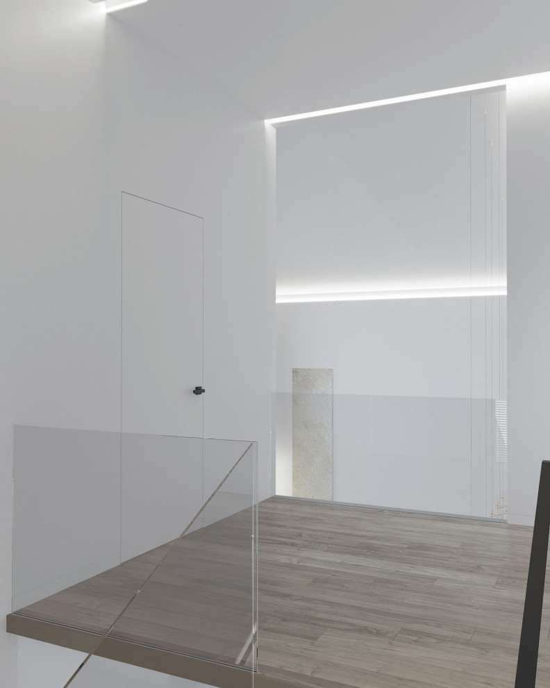 Y-house. Дизайн интерьера двухэтажного дома.