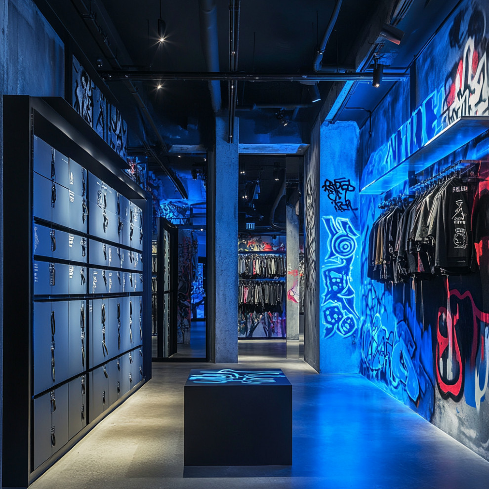 Индустриальный Дизайн Магазина ZNY