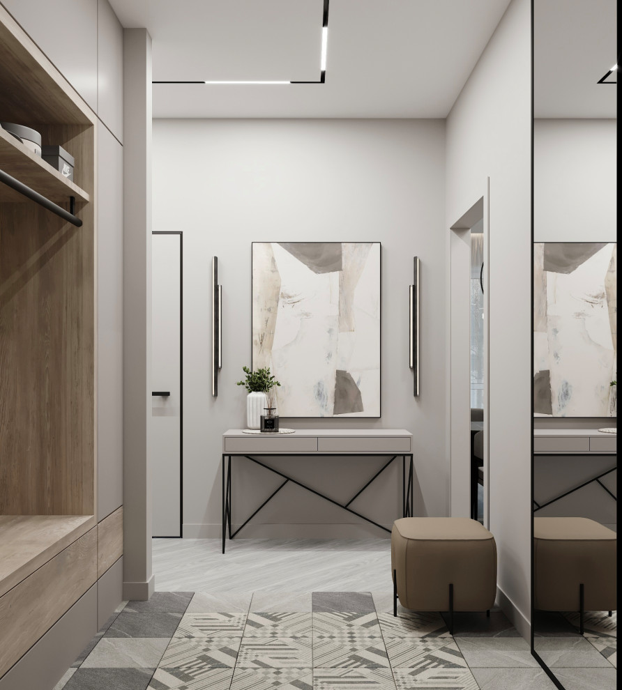 "Ничего лишнего". Квартира 70 кв.м., ЖК "Отражение"