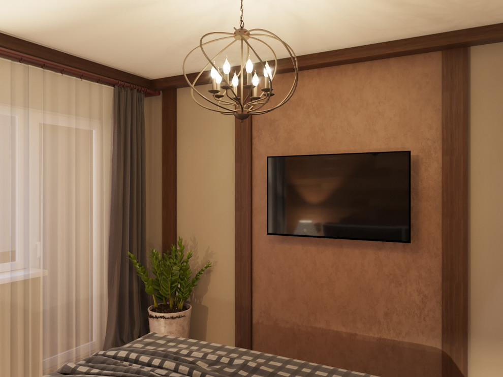 Как вам теплая спаленка в небольшом замке?