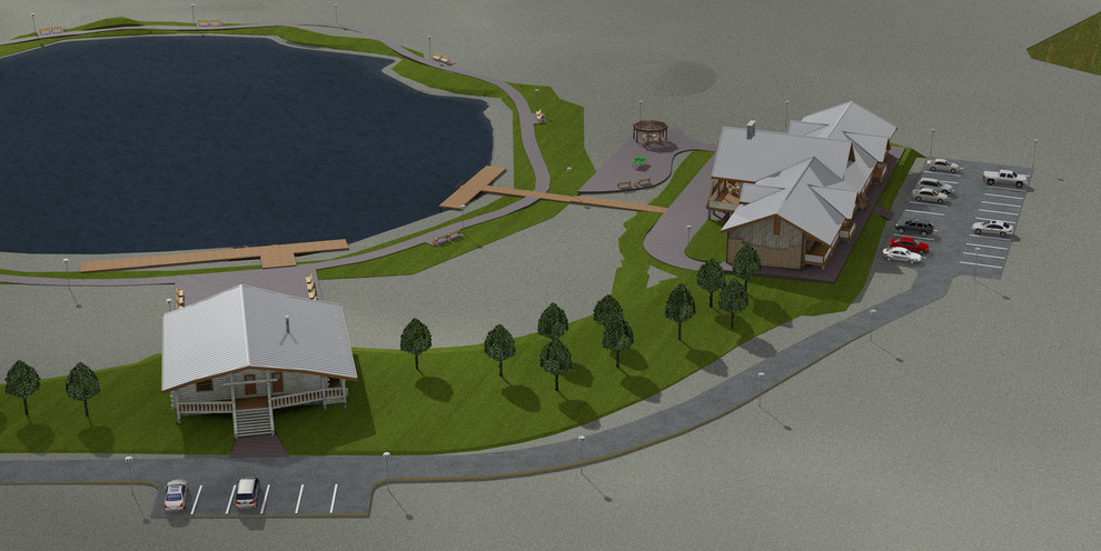 Обложка проекта: Визуализация генплана