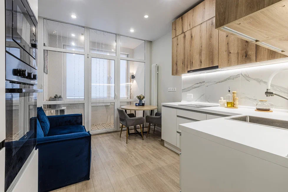 Красивая квартира 39 м² в современном стиле