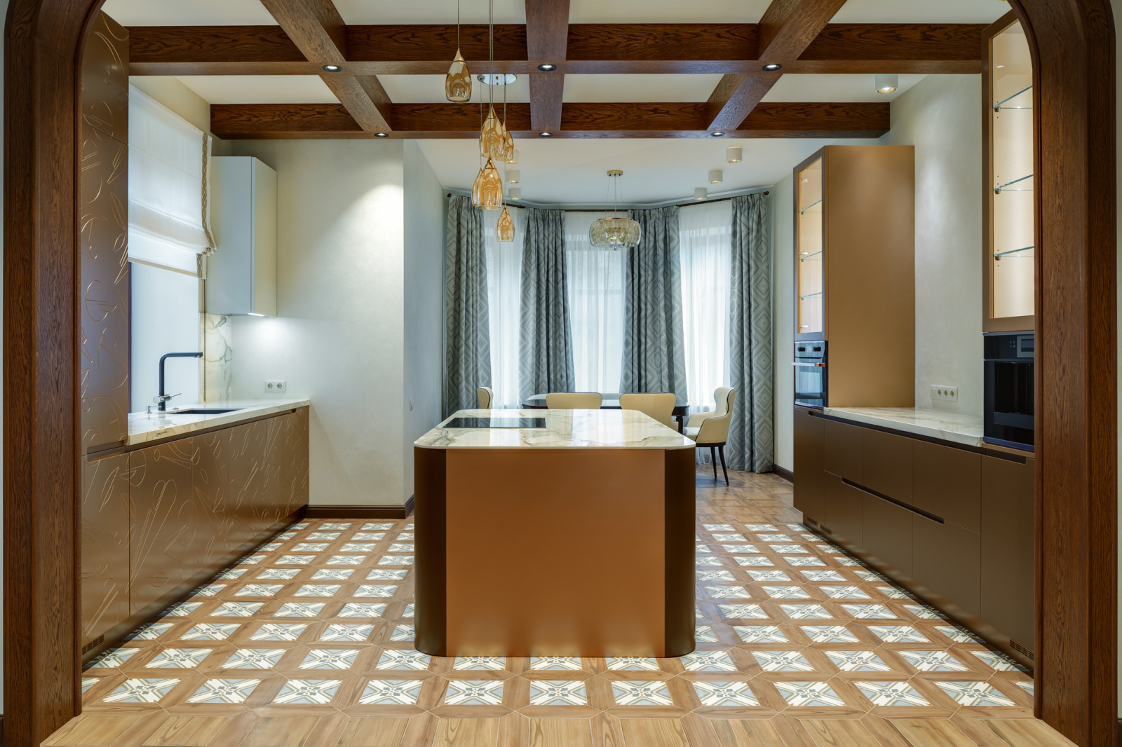 Обложка проекта: Кухня в стиле арт-деко Castagna Cucine Sixties