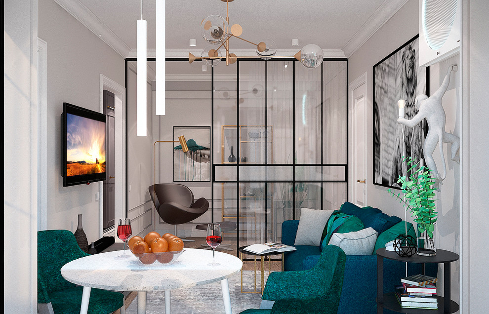 Двухкомнатная квартира 42.4кв.м.