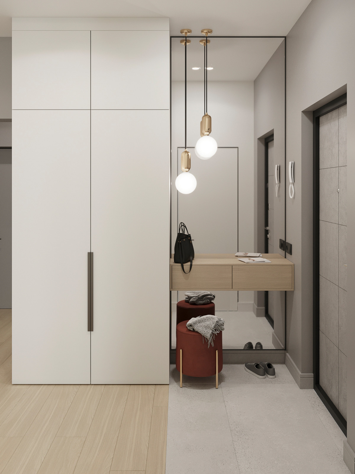 Обложка проекта: Дизайн-проект квартиры 70 м2 для молодой пары и их сына