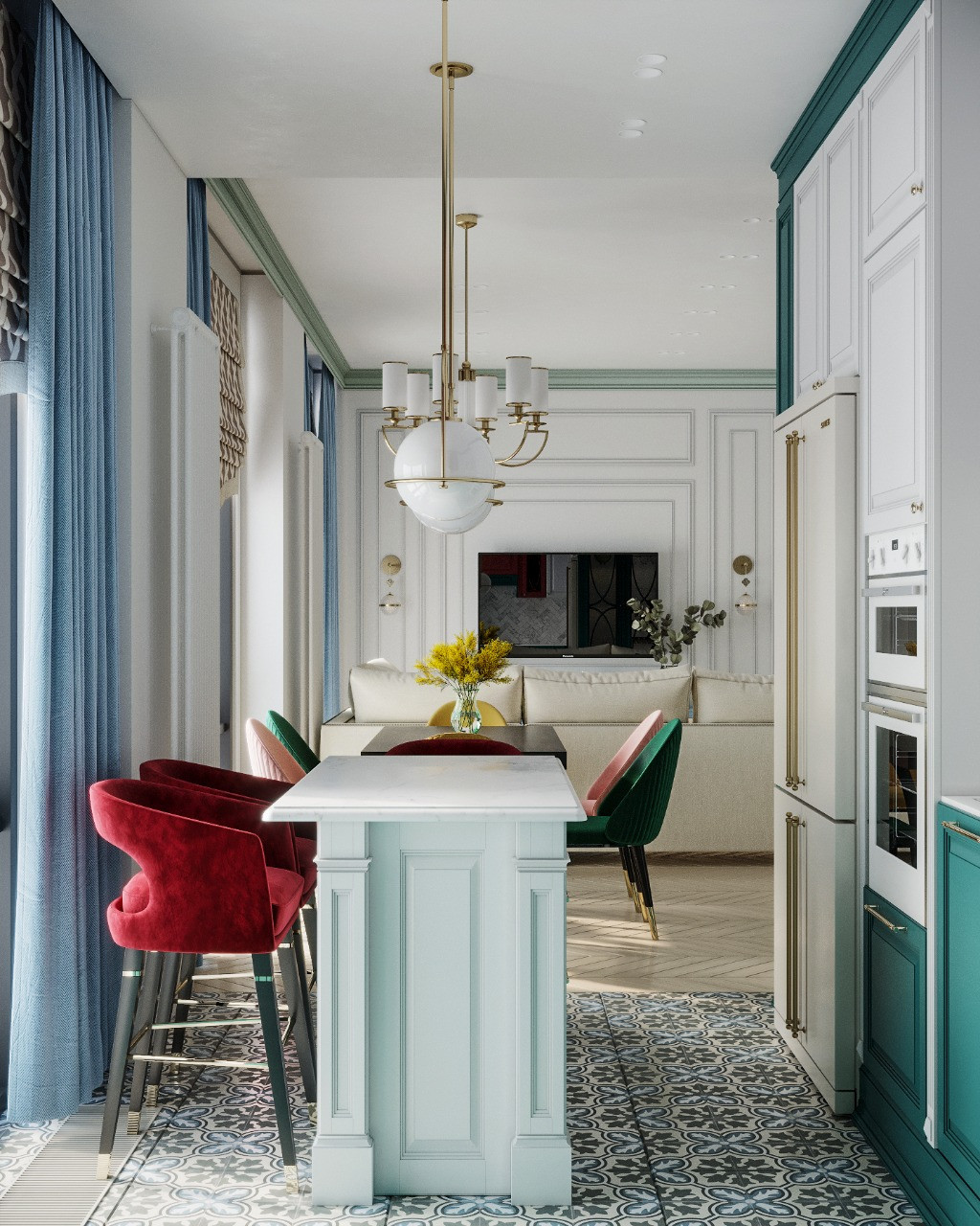 ЖК "Фили Сити" 100м2