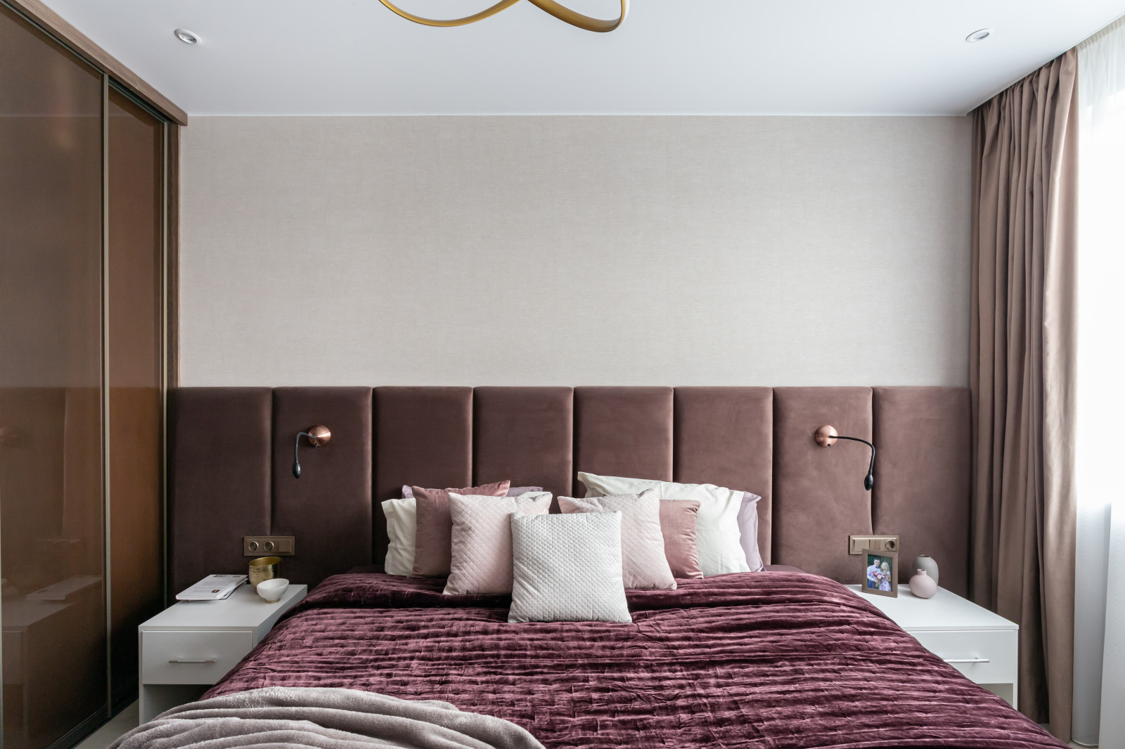 Квартира в теплых тонах