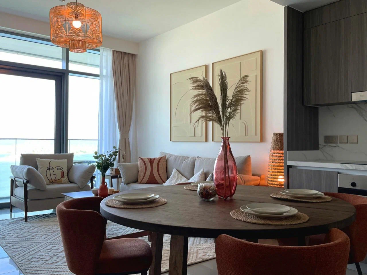 Дизайн интерьера апартаментов в Дубае, Beach Vesta