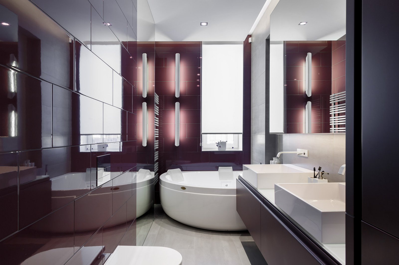 Интерьер ванной комнаты